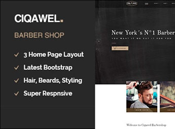 Cigawel – Barbershop WordPress Theme