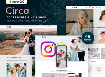 Circa – Accessories & Hair Shop Shopify theme