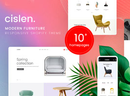 Cislen – Modern Furniture Responsive Shopify Theme
