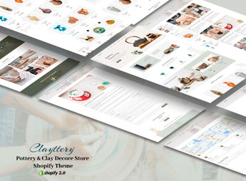 Clayttery – Pottery Handmade Store Shopify