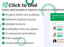 Click To Dial – Direct Call From Website WordPress Plugin