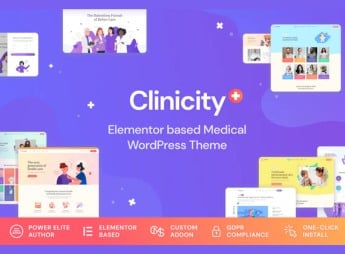 Clinicity – Health & Medical Elementor Theme