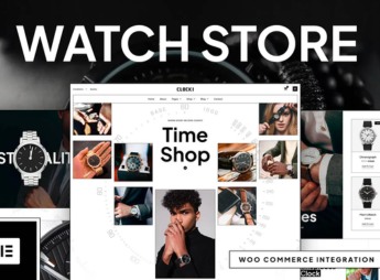 Clocki – Watch Store Elementor Pro Template Kit