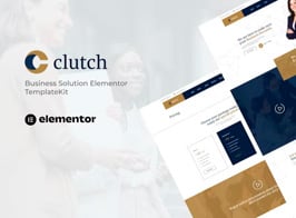 Clutch – Business Solution Elementor Template Kit