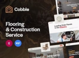Cobble – Flooring & Construction Service WordPress Theme