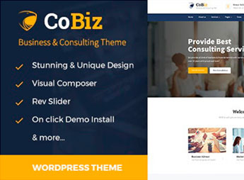 Cobiz -Business Consulting & Professional Services WordPress Theme