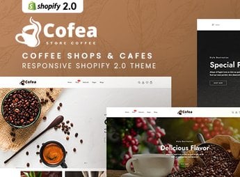 Cofea – Coffee Shops & Cafes Shopify 2.0 Theme