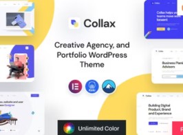 Collax – Creative Agency WordPress Theme