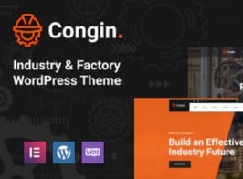 Congin – Industry & Factory WordPress Theme