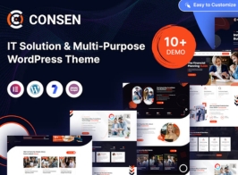 Consen – IT Solution & Multi-Purpose WordPress Theme