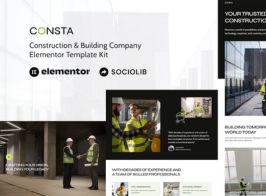 Consta – Construction & Building Company Elementor Template Kit