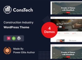 Constech – Construction WordPress Theme