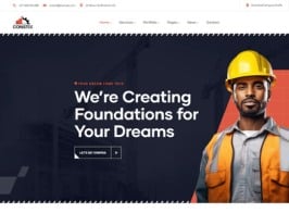 Constix – Construction Factory & Industrial WordPress Theme