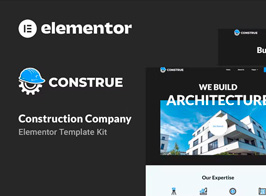 Construe – Construction Company Elementor Template Kit