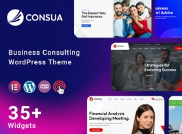 Consua – Business Consulting WordPress Theme