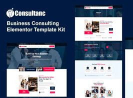 Consultanc – Business Consulting Elementor Template Kit