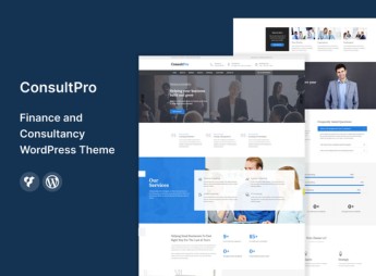 ConsultPro – Finance & Consultancy WordPress Theme