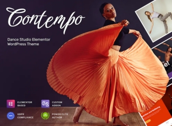 Contempo – Dance School WordPress Theme