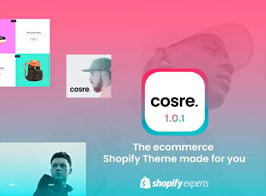 Cosre – Clean, Minimal Responsive Shopify Theme
