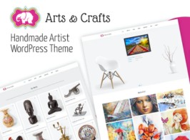 Crafts & Arts – Handmade Artist WordPress Theme