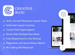 Creative Blog Designer Bundle for WordPress