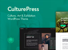 CulturePress – Art & Culture WordPress Theme