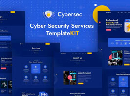 Cybersec – Security Services Elementor Template Kit