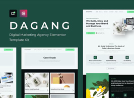 Dagang – Digital Marketing Agency Elementor Template Kit