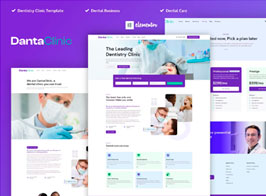 Danta Clinic – Dentist & Dental Clinic Elementor Template Kit