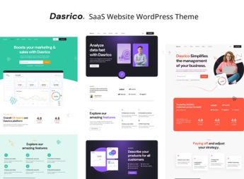 Dasrico – SaaS Website WordPress Theme
