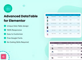 Datalentor – Advanced DataTable for Elementor