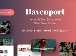 Davenport – Versatile Blog and Magazine WordPress Theme