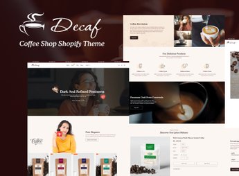 Decaf – Coffee House Shopify Theme