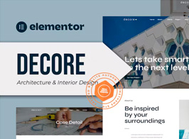 Decore – Architecture Interior Design Elementor Template Kit