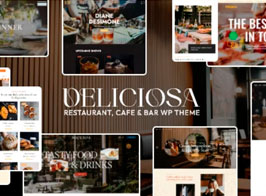 Deliciosa – Restaurant, Cafe & Bar WordPress Theme