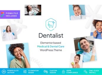 Dentalist – Medical & Dentist WordPress Theme