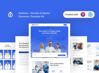 Dentisha – Dentish & Dental Elementor Template Kit