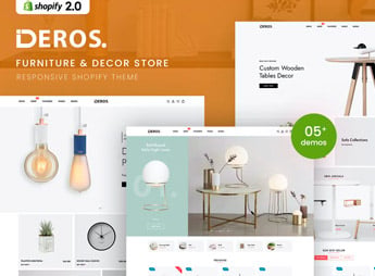 Deros – Furniture & Decor Responsive Shopify Theme