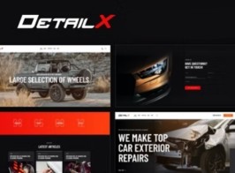 DetailX – Car Detailing, Shop & Repair WordPress Theme