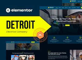 Detroit – Electrical Company Elementro Pro Template Kit