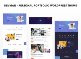 Devman – Personal Portfolio WordPress Theme