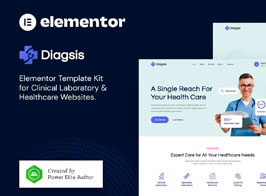 Diagsis – Clinical Laboratory & Healthcare Elementor Template Kit