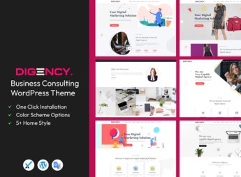 Digency – Multi-Purpose Portfolio WordPress Theme