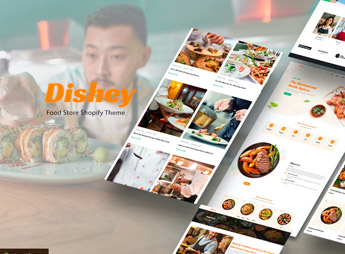 Dishey – Restaurant, Food Store Shopify 2.0 Theme