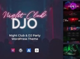 DJO – Night Club and DJ WordPress Theme