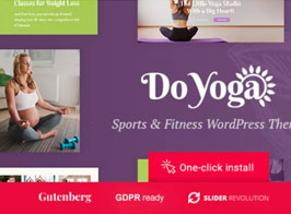 Do Yoga – Fitness Studio & Pilates Club WordPress Theme