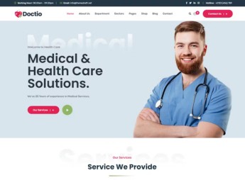 Doctio – Medical Health WordPress Theme