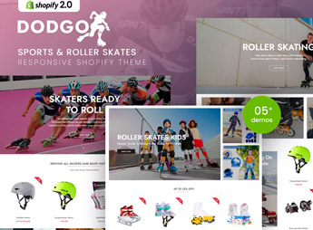 Dodgo – Sports & Roller Skates Shopify Theme