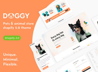 Doggy – Pets & Animals Responsive Shopify Theme
