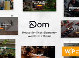 Dom – House Services Elementor WordPress Theme